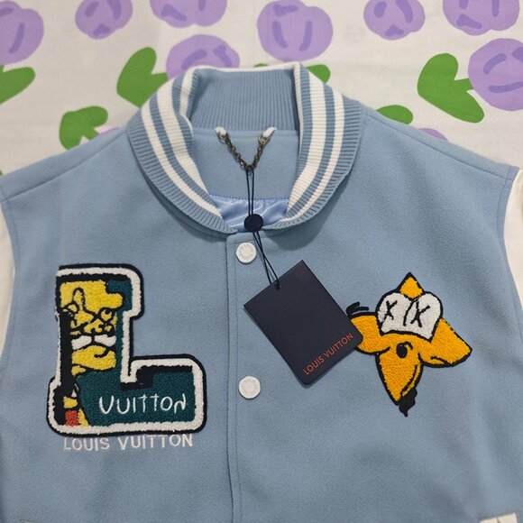 Louis Vuitton Blue Logo Jacket - Picture 3 of 10